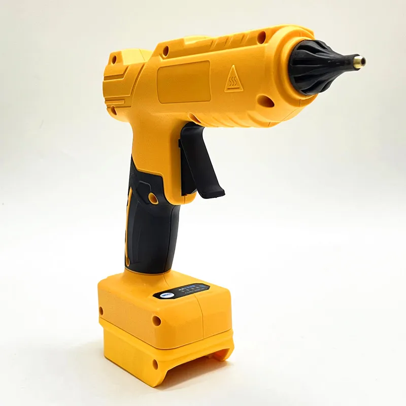 DeWALT 20V 배터리 전기 핫 접착제 총 무선 용융 접착제 총 11mm 접착제 스틱 핫멜트 용접 공기 총 전동 공구