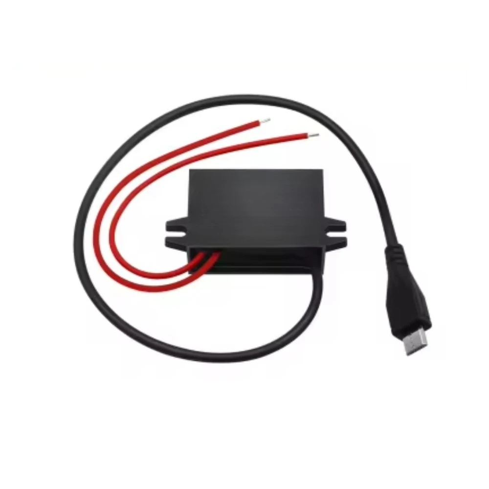 12V auf 5V 3A 15W DC DC Step Down Converter Spannung Netzteil Ausgang Adapter mit Rückwärtsschutz Micro Mini USB Auto Power