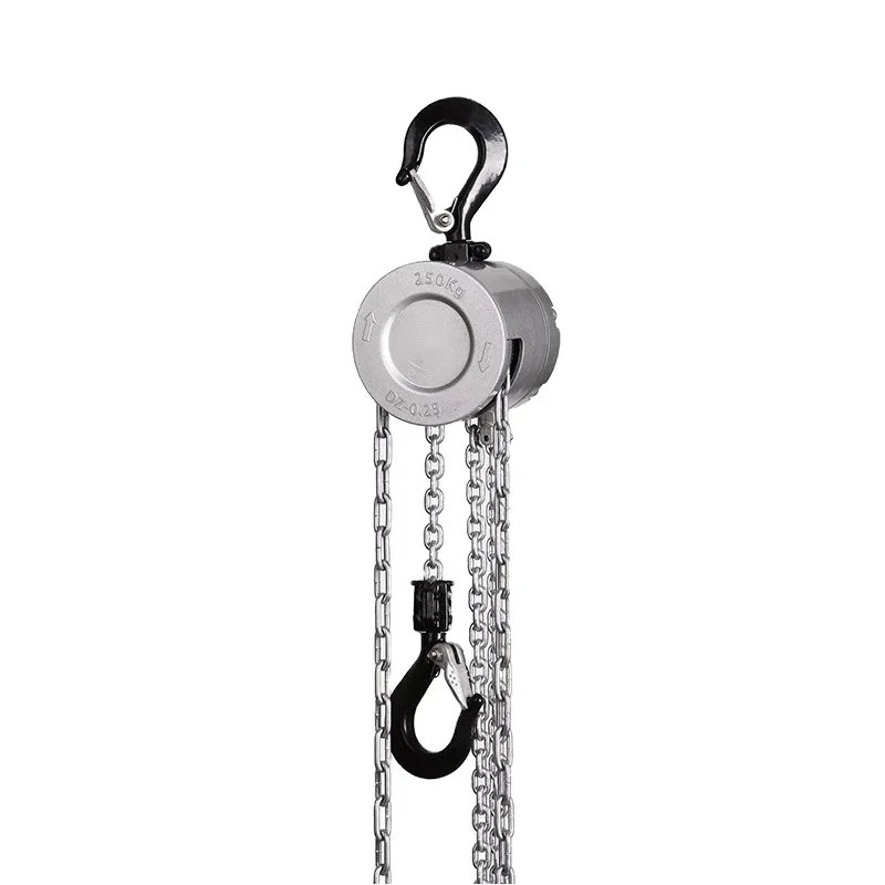 Mini Aluminum Manual Chain Hoist Hand Chain With Strong Corrosion Resistance On Sale