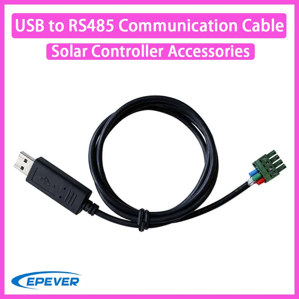 USB CC-USB-RS485-150U-3.81 Communication Connection Cable for EPEVER Duoracer MPPT Solar Charge Controller DR3210N-DDS DR2210N