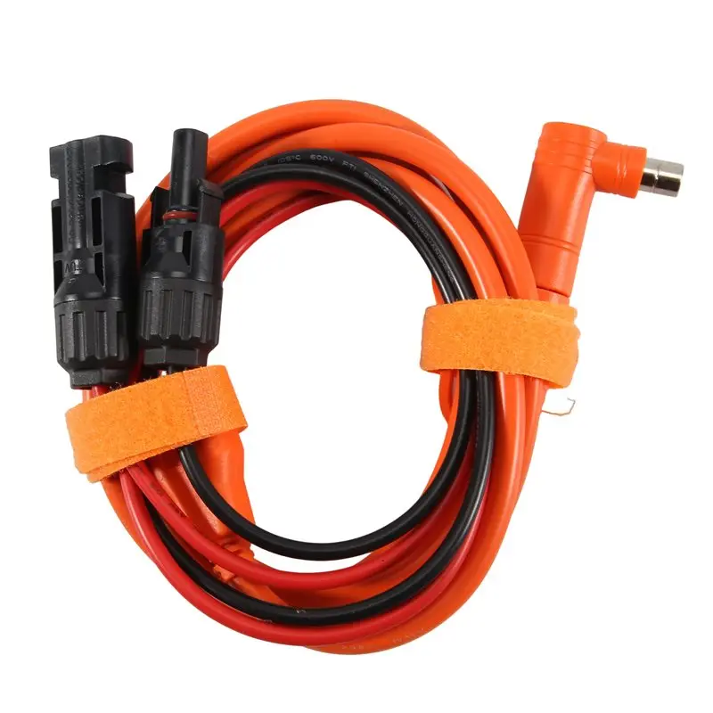 ABYN-Solar Panel Adapter Cable 2M, DC 8Mm Solar Connector To DC7909/8020 Male Plug Extension Cord With Tinned Copper Wire