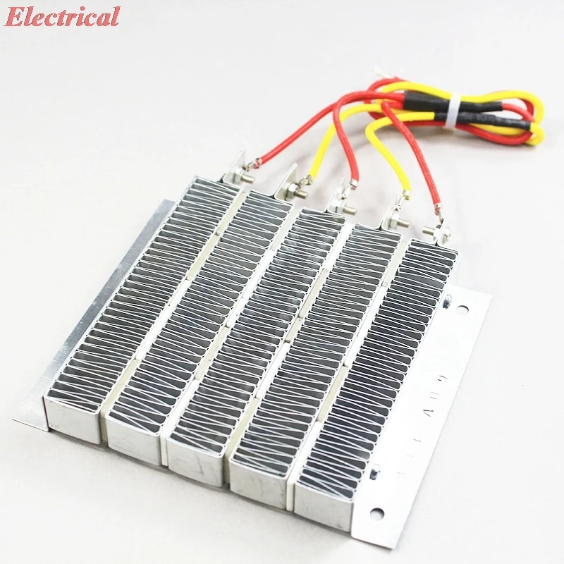 1PC 1000W 48V 36V 60V PTC Ceramica Riscaldatore D'aria Elettrico Accessori Tipo Conduttivo Temperatura Costante di Alluminio 130X125MM