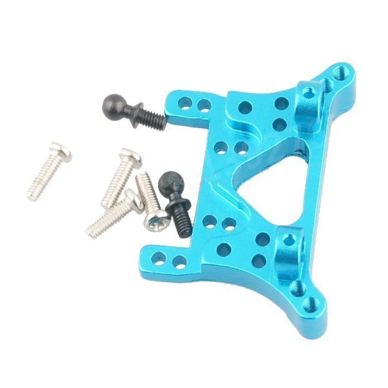 RC Car Upgrade Aluminum Alloy Parts Front Shock Tower For 1/18th RC Model Remote Control Car Wltoys HSP A959 A949 A969 A979