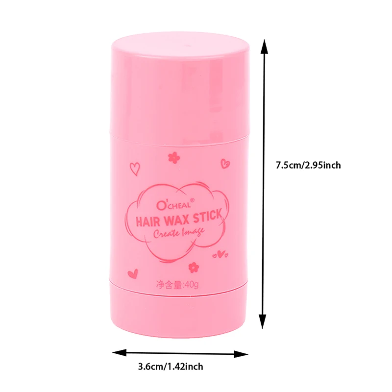 40g Hair Wax Stick Prevent Frizz Arrange Loose Smooth Fast Styling Nourish Hair Natural Plant Non Greasy Hair Wax Stick Cream