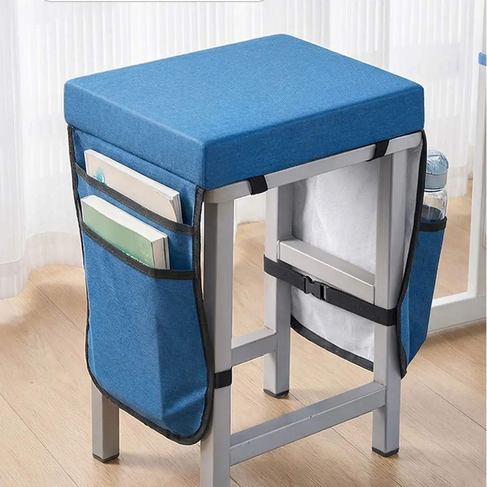 High Elastic Sponge Chair Pad Non-slip Space Saving Sponge Padded Pad Comfortable Storage Pocket Soft Butt Pads Four Seasons