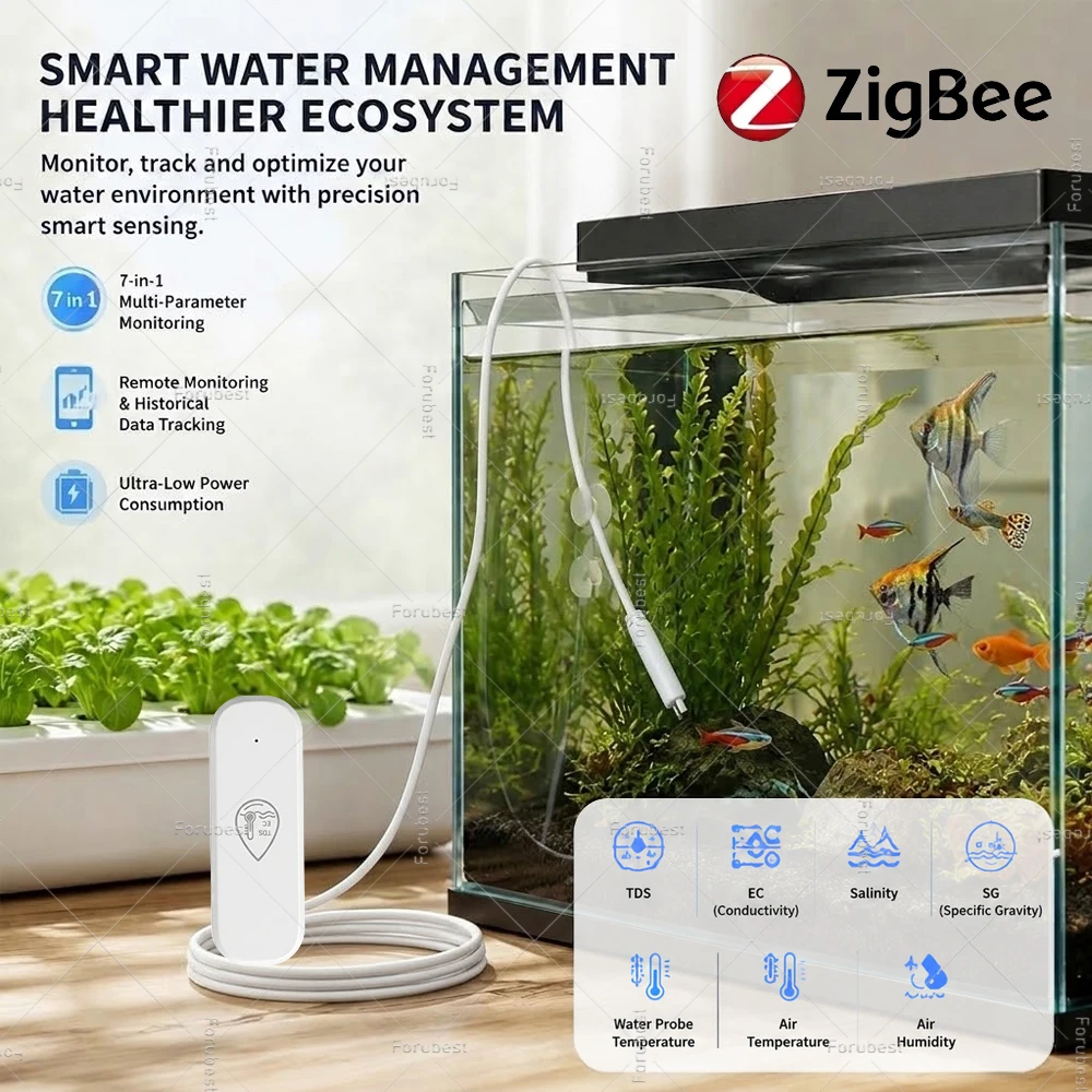 Zigbee Su Kalitesi Sensörü Sıc - Ph Meter incelemesi ve fiyatı