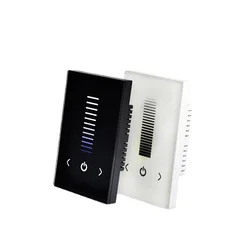 Smart Touch Panel Dimmer Wall Switch DC 12V 24V 255 luminosità del livello Controller LED monocolore per luci a pannello a strisce LED