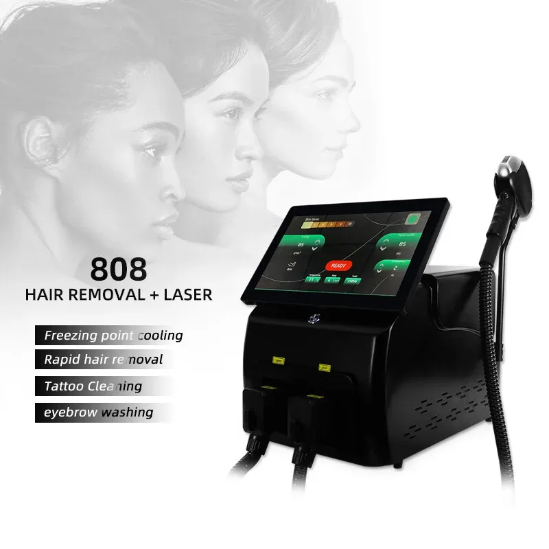 جهاز بيكو 2 في 1 مع تقنية الضوء 755 808 1064 نانومتر للعناية بالبشرة وتقليل الشعر #6