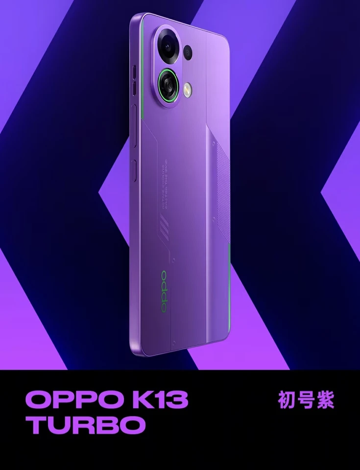 Google Play OPPO K13 Turbo Pro 5G Mobile Phone 6.8inch AMOLED