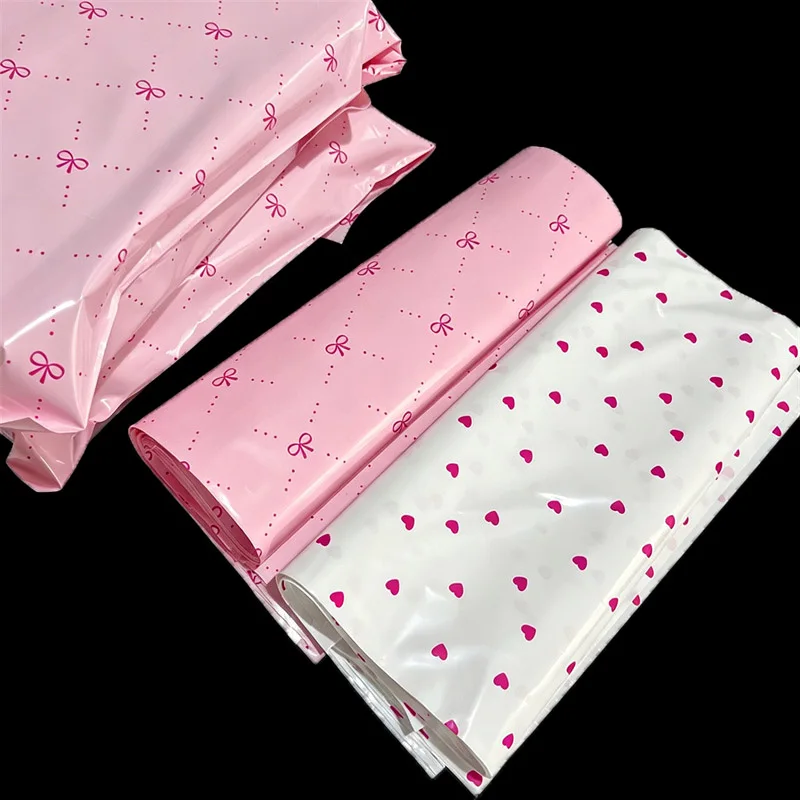 100pcs Clothing Packaging Bags Mailing Transport Bag Clothing Accessories Express Pouch Thickened 12 Silk Waterproof Storage Bag