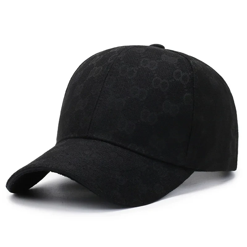 Men Summer Hard Top Dot Pattern Cotton Baseball Hats Women Outdoor Street Trend Retro Hip Hop Golf Tennis Sports Snapback Cap