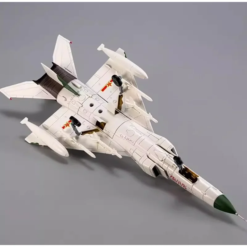 دييكاست 1/72 مقياس J-8 نموذج مقاتلة سبيكة محاكاة كلاسيكي ثابت العسكرية عرض J8 نموذج طائرة جمع هدية