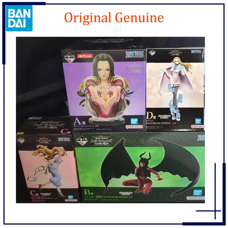 

Оригинальный Bandai Anime One Piece BANPRESTO Boa Hancock Nico Robin Jewelry Bonney UTA Модель игрушки Фигурка Подарки Дети