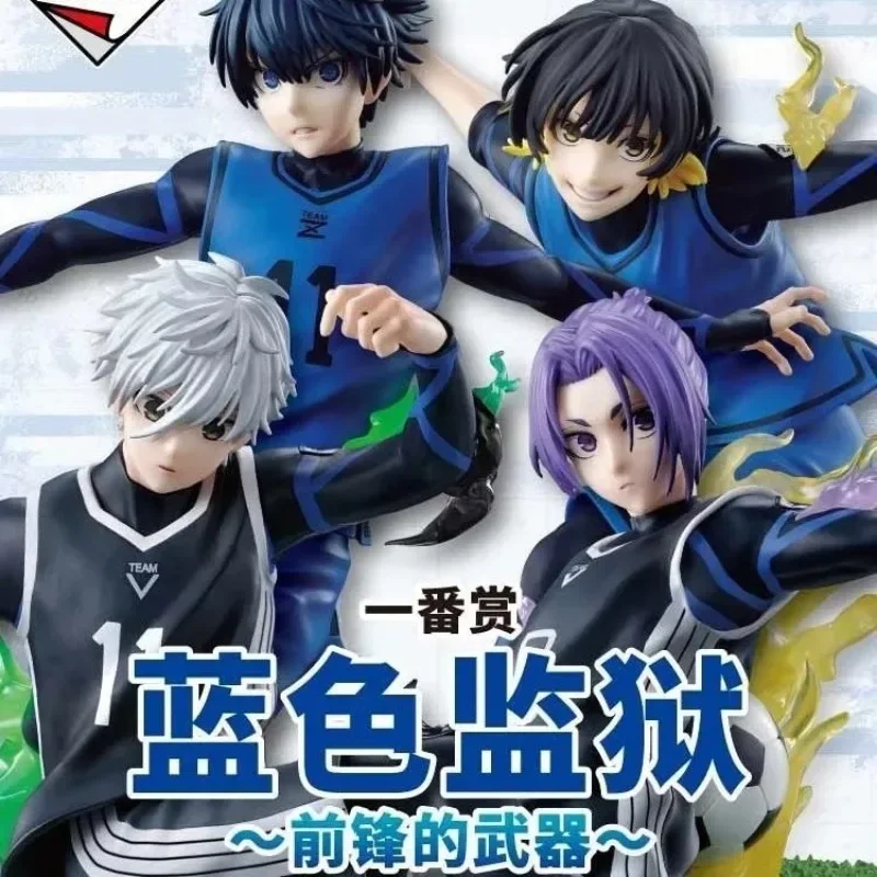 14cm Bluelock Seishiro Nagi Anime Figure Isagi Yoichi Action Figure Blue Lock Reo Mikage/Bachira Meguru Figurine Model Doll Toys