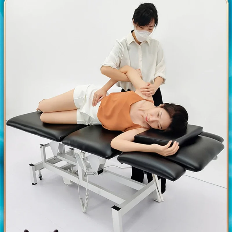 Bone-setting physiotherapy, chiropractic rehabilitation, massage operation, tattoo bed massage chair for lifting bed.