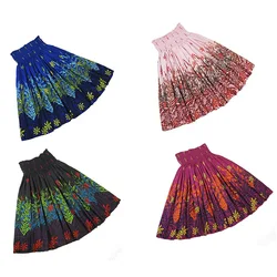 New Arrival Hawaiian Hula Dance Skirt Mint Green Paw Print Skirt Women Streetwear Fashion Specialists Party Dress