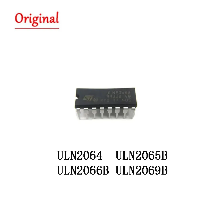 5PCS IC  ULN2064B DIP-16 ULN2064 2064B DIP ULN2065B ULN2066B ULN2069B ULN2069 ULN2066 ULN2065 NEW  In Stock