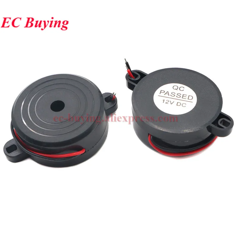 SFB-55 High Decibel Active Buzzer Alarm Speaker 12V 24V 220V SFB55 DC6-12V Buzzes Diy Electronic For Arduino 55X55MM SHD4216