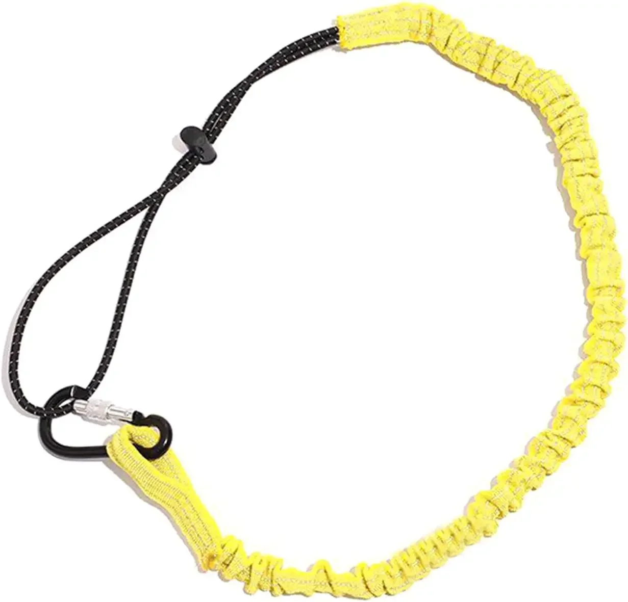 Safety Bungee Tether Tool Lanyard With Carabiner Hook Climbing Working Anti-Falling Safety Rope Aerial Work Climbing Accessories