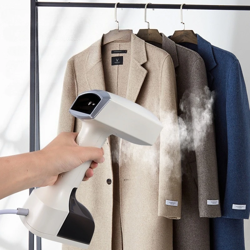 

Портативный ручной компактный паровой утюг для сухой и влажной уборки, увеличенная панель двойного назначения, отпариватель для быстрой глажки одежды, удобная бытовая техника