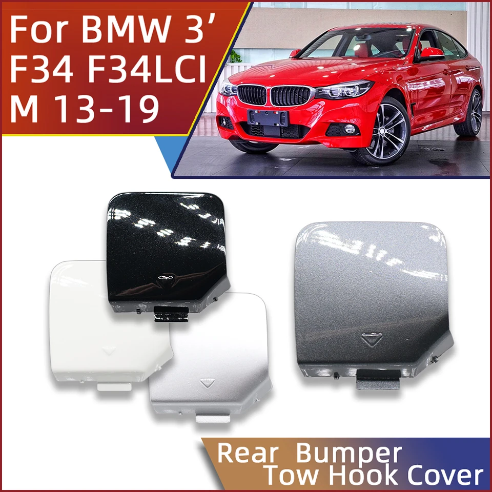 

Для BMW 3 Gran Turismo 2013-2019 F34 F34LCI: крышка буксировочного крюка бампера, заглушка буксировочного крюка, окрашенная, 51128061551