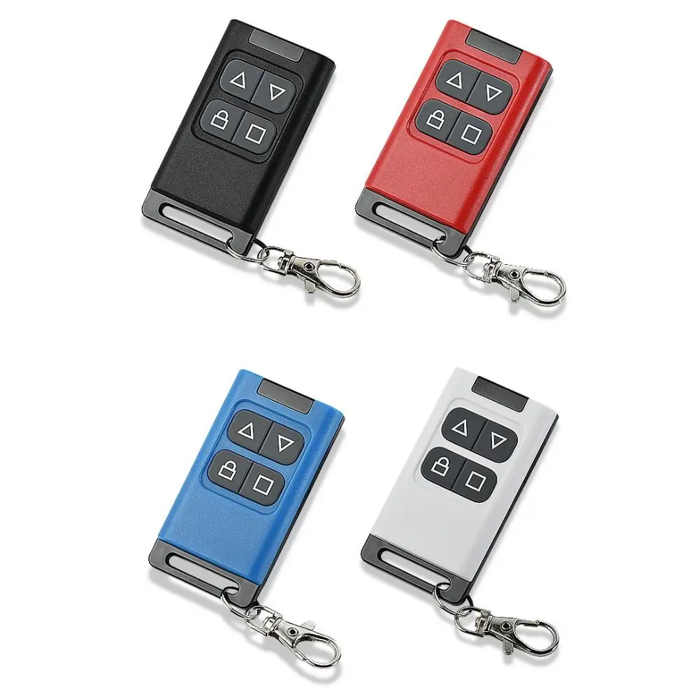 Plastic Copy Remote Control Four Button 433MHz Door Opener Replication Quickly Copy The Signal Wireless Remote Control