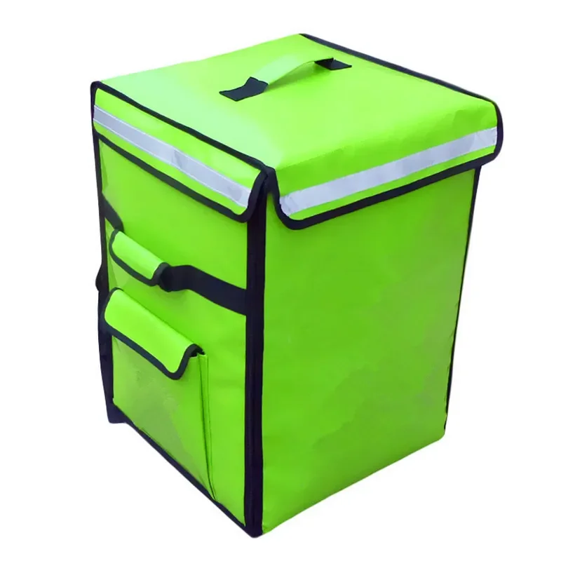 69 L pizza takeaway food insulated bag large double shoulder ice bags refrigerator freezer waterproof backpack suitcase package