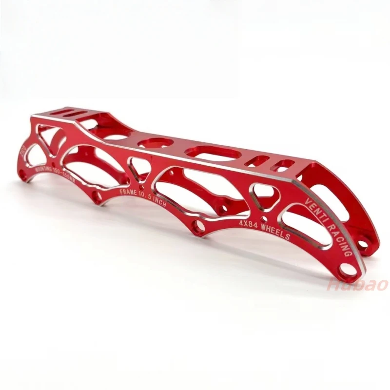 Roller Skate Rack 4*84mm Speed Skating Skates 4 Wheels Aluminum Skate Base Frame Bracket