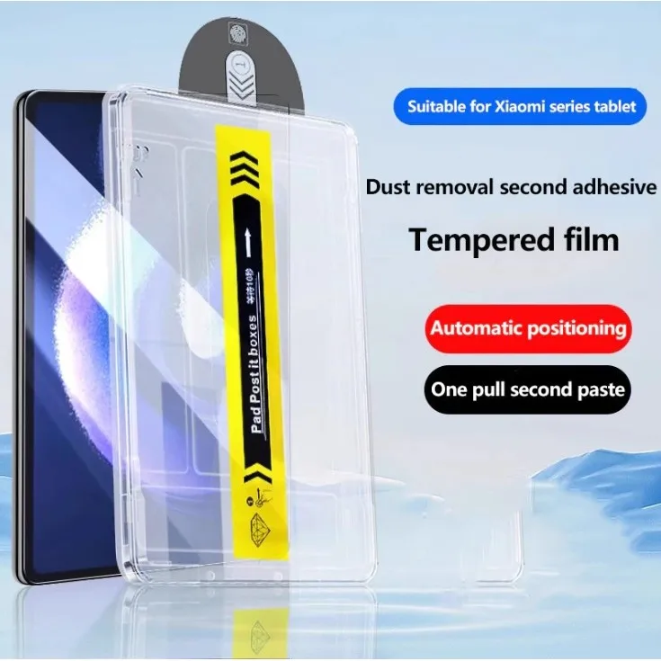 

Newest 2.5D Tempered Glass For ZTE RedMagic Astra 9.06"Flim For RedMagic Tablet 3Pro 9.06inch Easy Install Auto-Dust Removal Kit