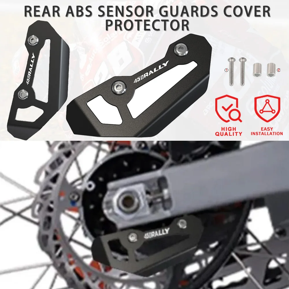 

For KOVE 450 Rally 2023 2024 2025 Rear ABS Sensor Guards Cover Protector Motorcycle Accessories FSE450R Rear Wheel Protection
