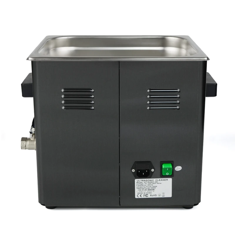 2026/Gt Sonic-S9  200W 9L Electrical Industrial Parts Cleaning Multifunction Other Ultrasonic Cleaner