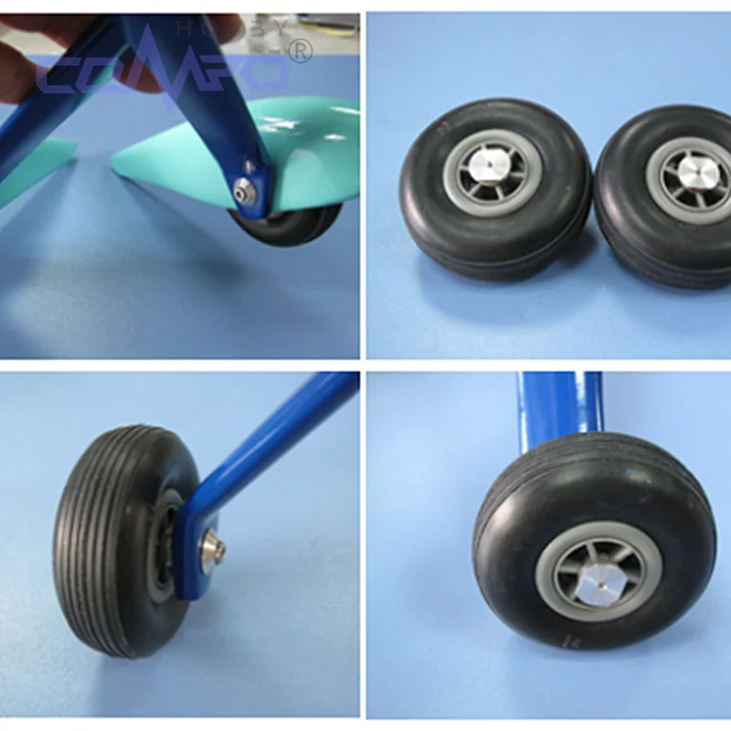 2Pcs CNC 7075  Duralumin Axles  For F3A UAV Model Fixed Wing RC Aircraft Model Plane Replacement