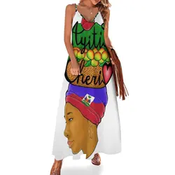 HAITI, MY DEAR Sleeveless Dress Clothing womens clothing