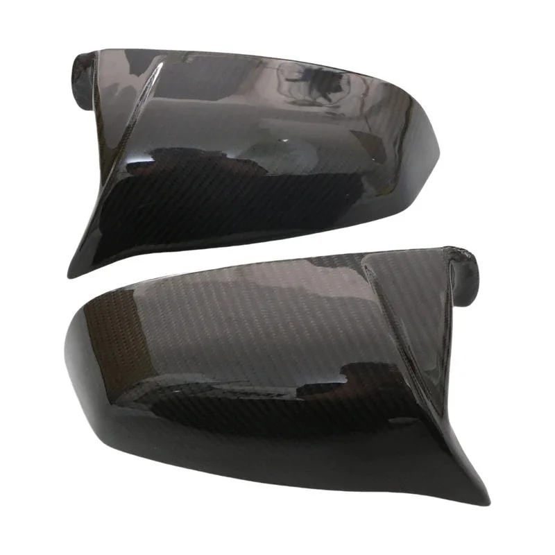 Para E60 E61 espejo mejorado de coche espejo trasero de fibra de carbono de alta calidad 2 piezas para 5 Series M5 espejo retrovisor de buena venta