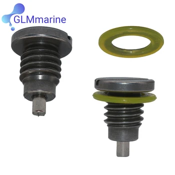 2 Stück 22-8 Monate 0058389   Magnetischer Outdrive-Getriebe-Ablaufstopfen für Mercruiser Stern Drive Alpha Gen 1, Alpha 1, Gen 2, R, MR, TR, TRS