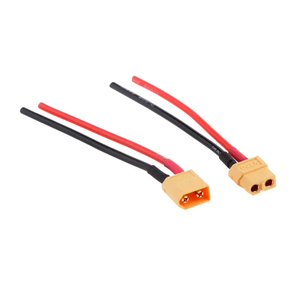 XT60 Connector Quick Connector Plastic Battery Terminal Male Female RC Connector High Current for RC Battery Motor