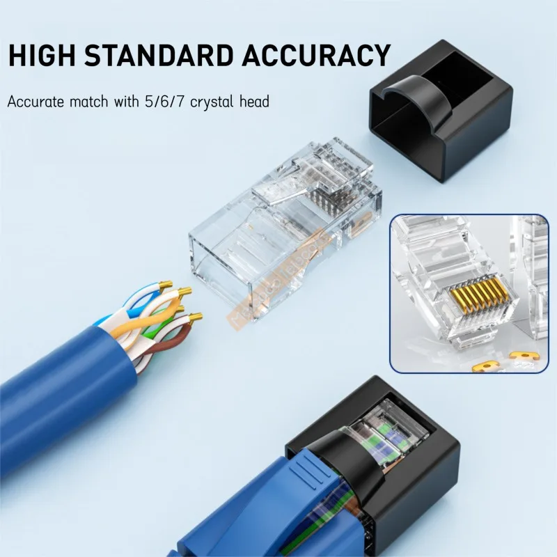 100pcs/lot rj45 Ethernet connector dust cover network plug cover cap for cat5e cat6 cat7, rj45 Ethernet connector boot