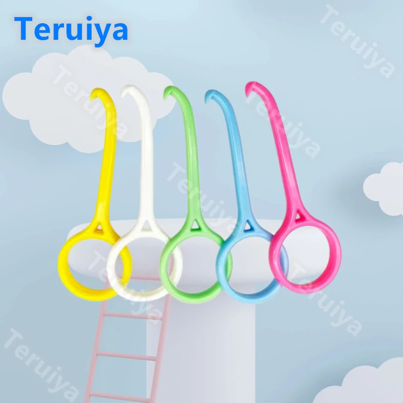 100Pcs-300Pcs Dental Aligner Remover Hook Portable Orthodontic Retainer Removal Pull Hook Individual Packaging