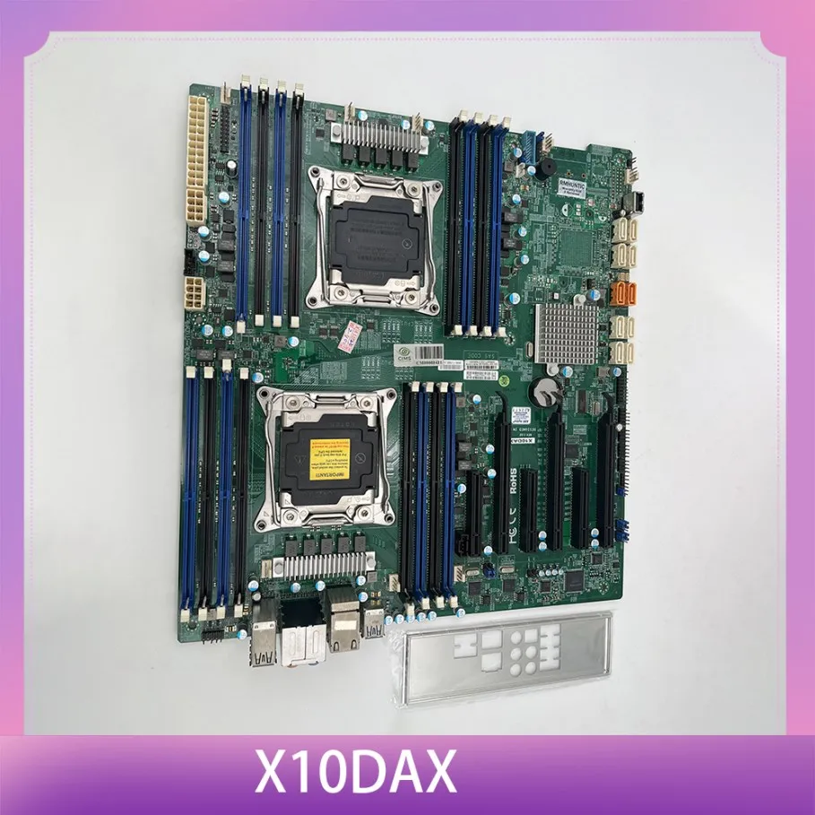 Dual Socket R3 (LGA 2011) Supports Xeon Processor E5-2600 v4/v3 Family For Supermicro Workstation Main Board X10DAX