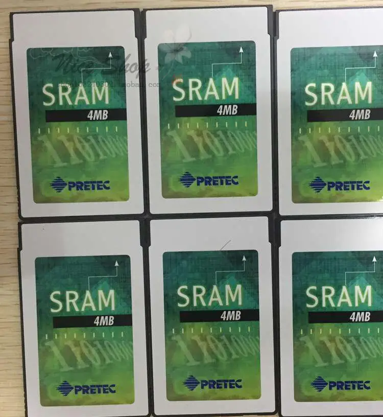 SRAM card 4MB PRETEC hope technology brand new battery 8M6M2M1M