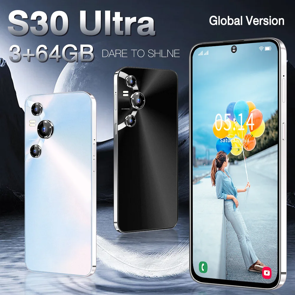 Hot Selling Phones S30 Ultra Smartphones for S30 Ultra 16gb+1tb 5g Dual Sim Cellphone Mobile Phone