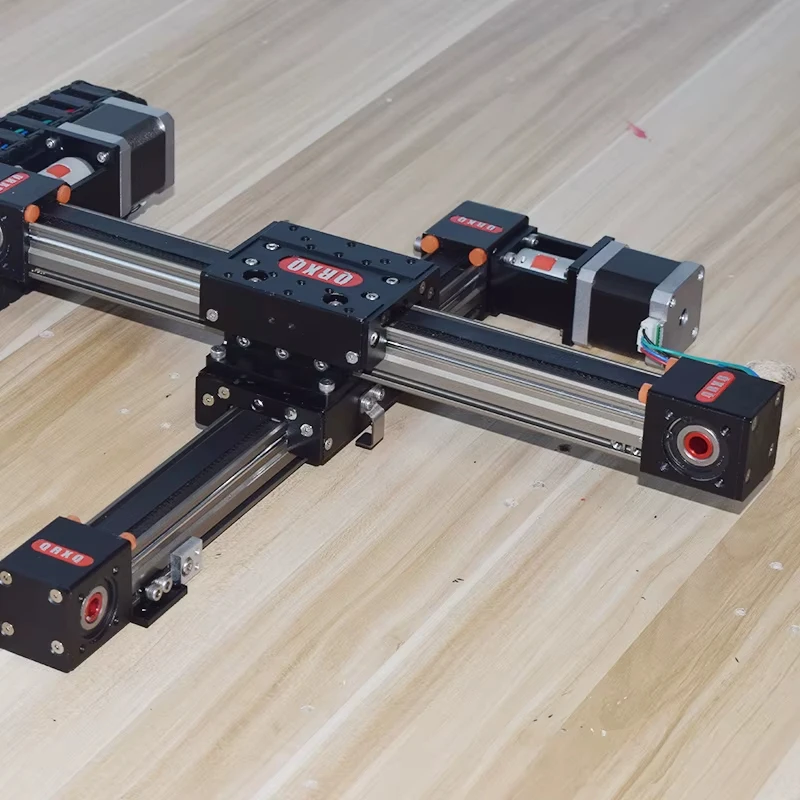 QRXQ RXP30XY-S High Cost Performance Smooth Stable High Speed Silent Durable Synchronous Belt Driven Linear Guide Rail