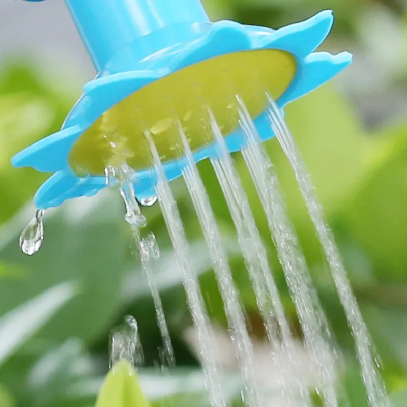 2In1 Watering Sprinkler Water Bottle Plastic Sprinkler Nozzle Flower Waterer Supplie Garden Tool Portable Household Potted Plant