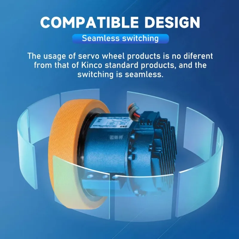 High Torque High Precision Planetary Gearbox for Semiconductor Workshop Logistics Warehousing AGV Servo Wheel Module for Heavy
