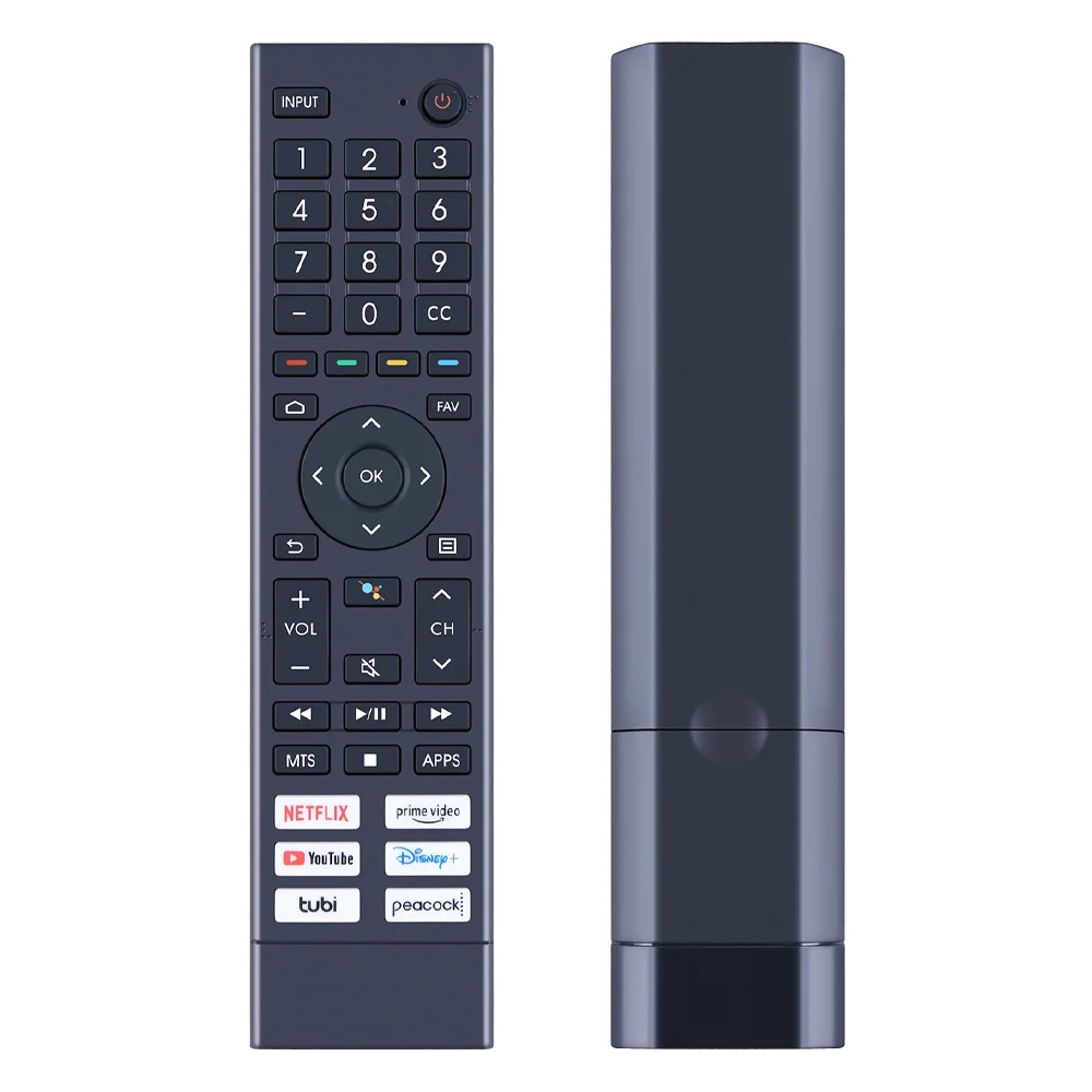 ERF3J80H Control remoto por voz para Hisense Smart TV U6G 55U6G 50U6G 65U6G 75U6G 50U68G 55U68G 65U68G 75U68G A6G 75A6G 43A6G