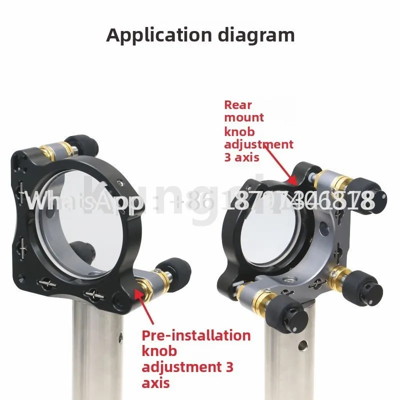 HPB series high stability optical components reflective lens adjustment frame two-three axis adjustment research laboratory