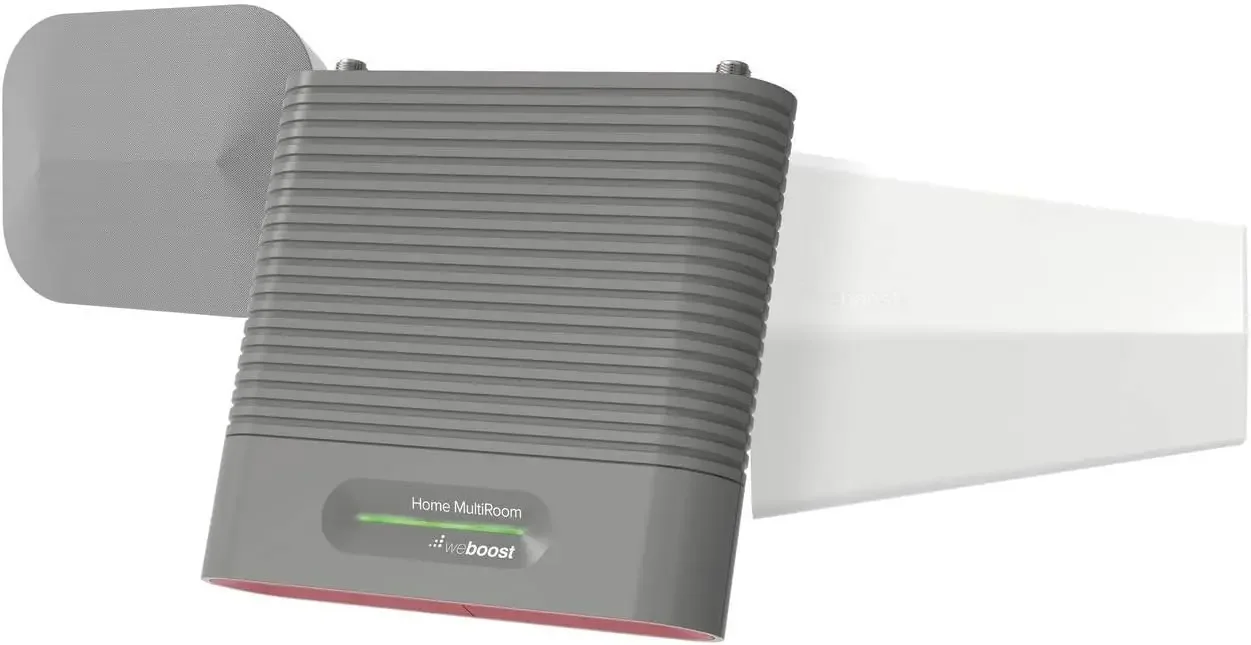 Up to 5,000 sq ft | Home MultiRoom (470144R) Factory Refurbished Cell Phone Signal Booster Kit