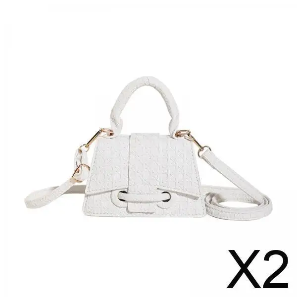 

Trendy Small PU Crossbody Bag Women Belt Satchel Mini Shoulder Purse Lightweight Handbag for Party and Casual Use