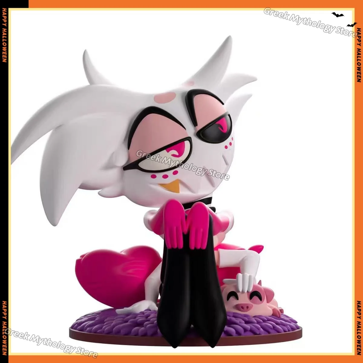 

10CM Hazbin Hotel Anime Periphery Figure Model Angel Dust Character Ornaments Desktop Decoration Essential For Fans