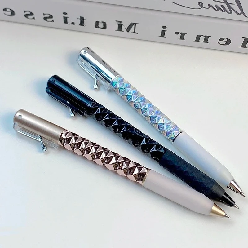 

Geometric Deformation Pen Decompression Obsessive-Compulsive Press Diamond Gel Pen Writing Business Students Intersting Gift